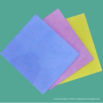 Household Nonwoven Towel (Plain Dyed) , Cleaning Cloth